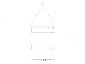 Hanging Shower Caddy 3D Model