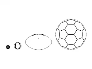 Sport Balls Equipment 3D Model
