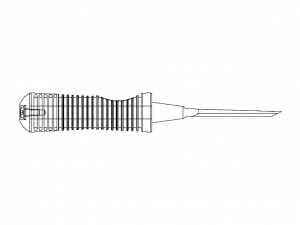Wood Chisel 19 mm Blade Width 3Dモデル