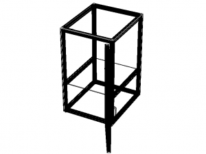 Aluminum Station Cabinet 3D 模型