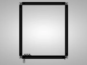 Aluminum Station Cabinet 3D Model