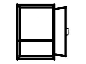 Aluminum Station Cabinet 3D Model