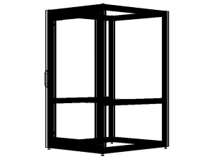 Aluminum Station Cabinet 3D Model