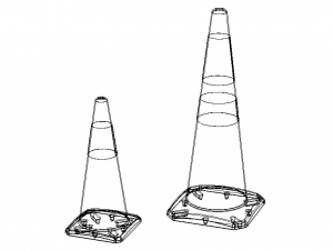 Safety Traffic Cone 3D-Modell