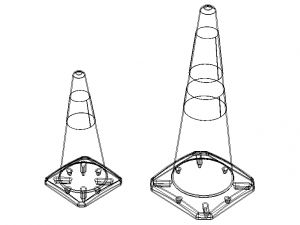Safety Traffic Cone 3D-Modell
