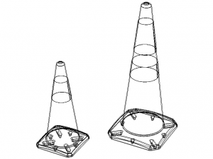 Safety Traffic Cone 3D-Modell