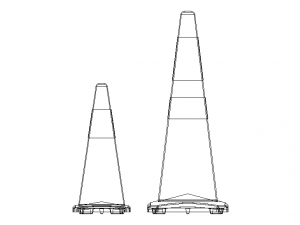 Safety Traffic Cone 3D-Modell