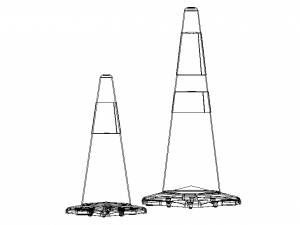 Safety Traffic Cone 3D-Modell