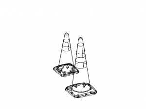 Safety Traffic Cone 3D-Modell