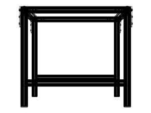 Aluminum Outdoor Modern Table Model 3D