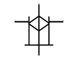 Aluminium Coat Rack 3D Model