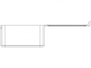 Snap Fit Plastic Box 3D-Modell
