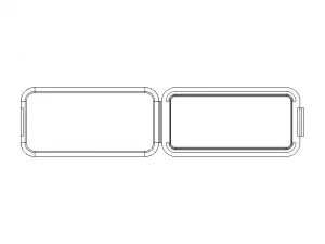 Snap Fit Plastic Box 3D Model
