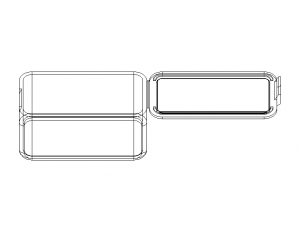 Snap Fit Plastic Box 3D-Modell