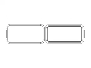 Snap Fit Plastic Box 3D Model