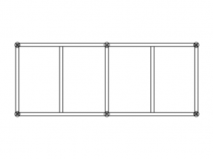 Industrial Shelving Unit 3D-Modell