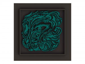 3D Art Surface Modeling - Catch Eyes 3D Модель