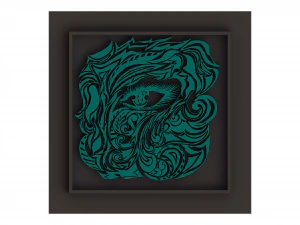 3D Art Surface Modeling - Catch Eyes 3D Model