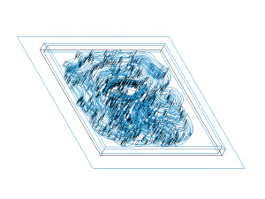 3D Art Surface Modeling - Catch Eyes 3D Model