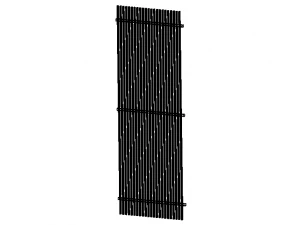 Aluminium Grilles for Facades 3D Model