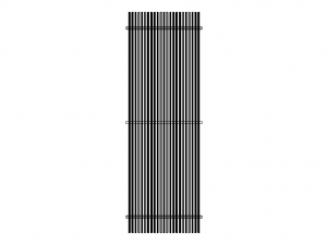 Aluminium Grilles for Facades 3D Model