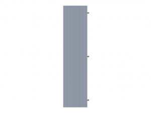 Aluminium Grilles for Facades 3D Model