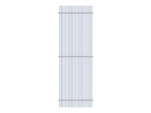 Aluminium Grilles for Facades 3D Model
