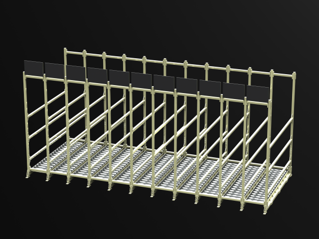 Roller Storage Station Model 3D .c4d .max .obj .3ds .fbx .stl .blend 