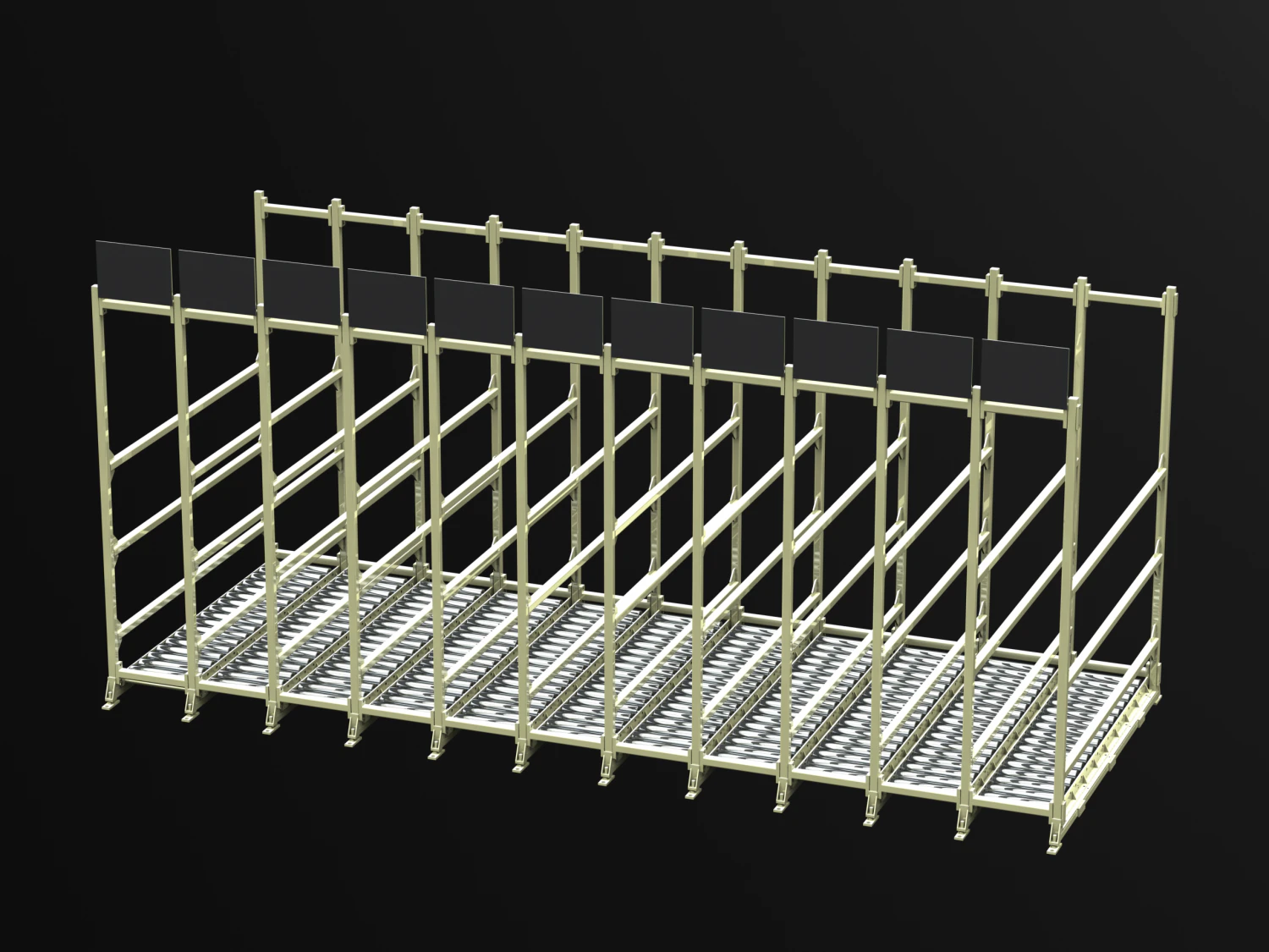 Roller Storage Station 3D Model .c4d .max .obj .3ds .fbx .stl .blend