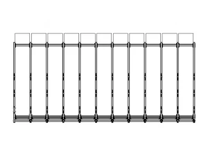 Roller Storage Station 3D Model