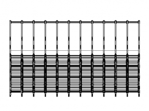 Roller Storage Station Model 3D
