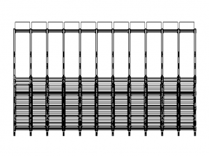 Roller Storage Station Model 3D