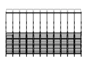 Roller Storage Station 3D Model