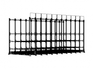 Roller Storage Station Model 3D