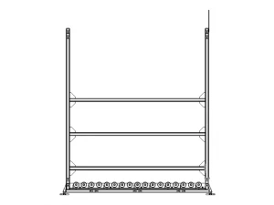 Roller Storage Station 3D Model