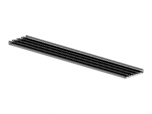 Aluminum Extruded Linear Guide Rail for Jigs 3D Model