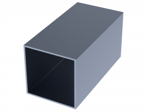 Extruded Aluminium Profile Enclosures Set for Square Tube Modelo 3D