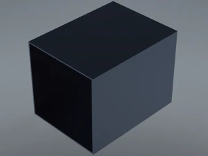 Extruded Aluminium Profile Enclosures Set for Square Tube 3D Model