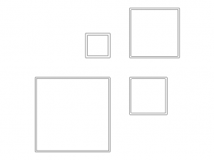 Extruded Aluminium Profile Enclosures Set for Square Tube Modelo 3D