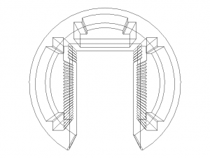 Aluminum Extruded Balustrade Handrail 3D 模型