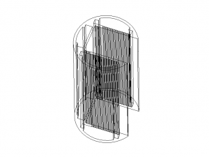 Aluminum Extruded Balustrade Handrail 3D 模型