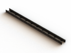 Standard Steel Ladder Type Cable Trays 3D मॉडल