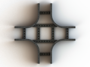 Standard Steel Ladder Type Cable Trays 3D मॉडल