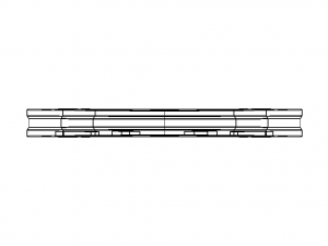 Standard Steel Ladder Type Cable Trays 3D मॉडल