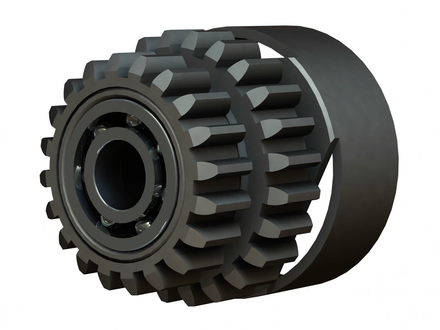 Rc Car Nitro Engine 2speed Clutch Bell 3D Model .c4d .max .obj .3ds .fbx .stl .blend 