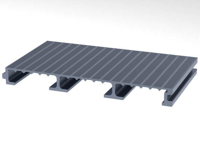 Aluminum Extruded Outdoor Platform 3D Model .c4d .max .obj .3ds .fbx .stl .blend 