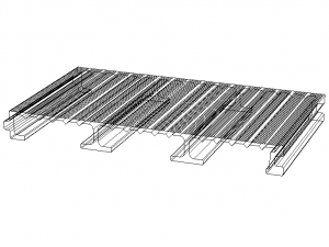 Aluminum Extruded Outdoor Platform 3D Model
