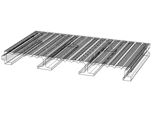 Aluminum Extruded Outdoor Platform 3D Model