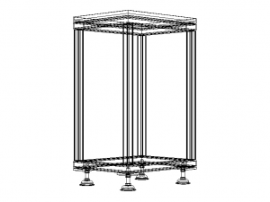 Custom Workpiece Support Stand 3D मॉडल