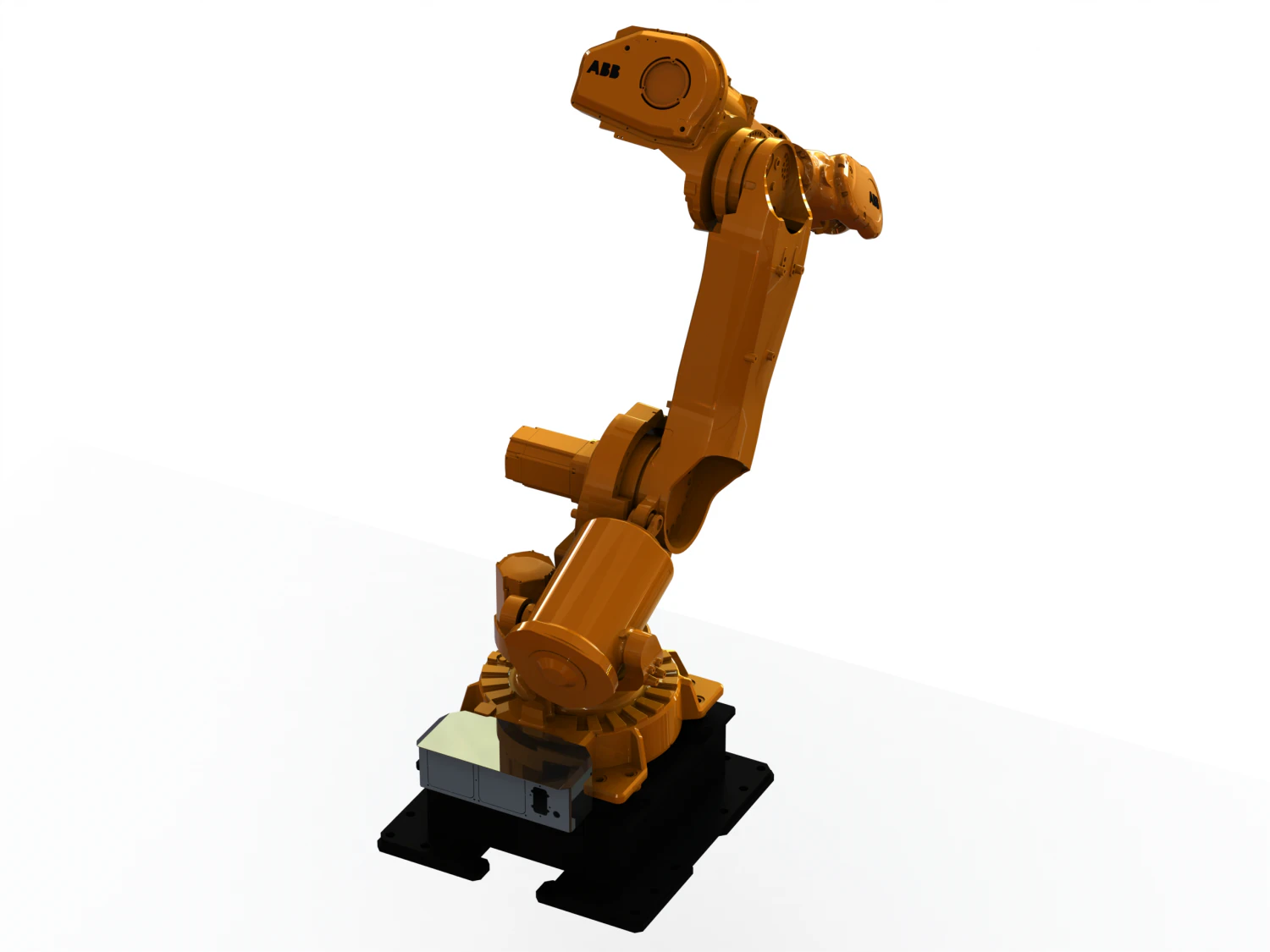 ABB IRB 6640 Robot 3D Model .c4d .max .obj .3ds .fbx .stl .blend 
